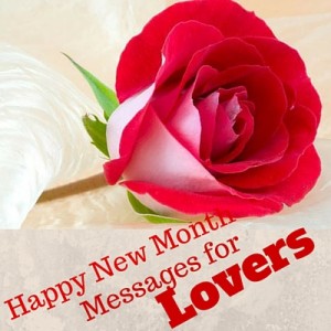 happy new month messages for lovers