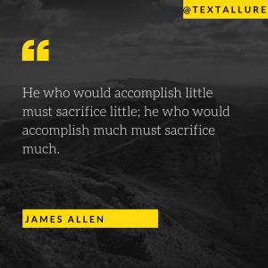 motivational quote by james Allen