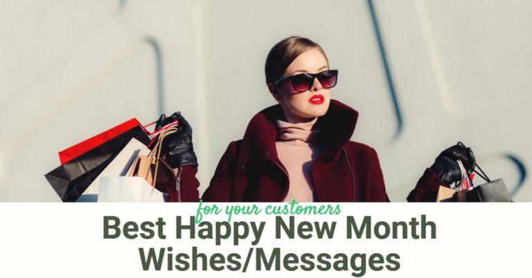 New Month Messages for Customers
