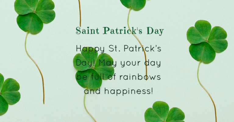 Happy St. Patrick’s Day Messages for Friends and Family